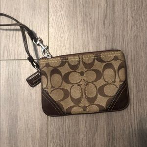 Coach wristlet